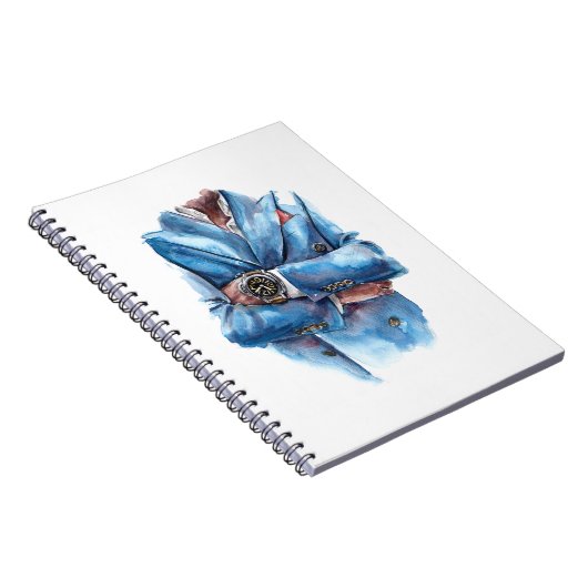 A suit and a watch ノートブック (右側)