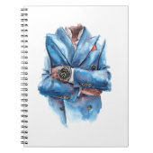 A suit and a watch ノートブック (正面)