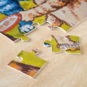 A Summer Teaパーティーby Louis Wain ジグソーパズル (側面)