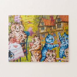 A Summer Teaパーティーby Louis Wain ジグソーパズル