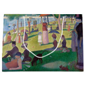 A Sunday Afternoon at La Grande Jatet, Seurat Larg ラージペーパーバッグ (正面)