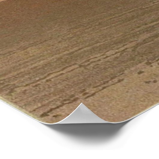 A sunset as seen from the balloon. ポスター (角)