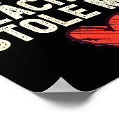 A Super Hot Math Teacher Stole My Heart Valentines ポスター (角)