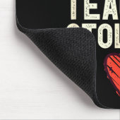 A Super Hot Math Teacher Stole My Heart Valentines マウスパッド (コーナー)