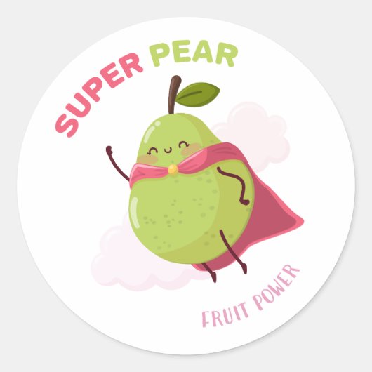 A Superhero's Prisoner's Illustration ラウンドシール (正面)