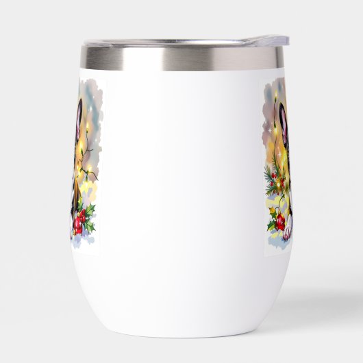 A Sweet Boston Terrier Christmas (左面)