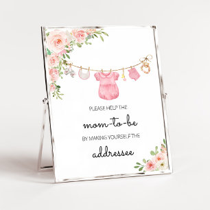 A Sweet Girl Baby Clothes Envelope Station ポスター