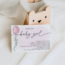 A Sweet Girl Baby Shower Book Request
