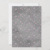 A Sweet Little Boo Is Turning Two Pink Birthday 招待状 (裏面)