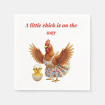 A Sweet Little chick is On The Way baby shower