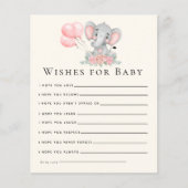 A Sweet Little Girl is on her Way Baby shower (正面)