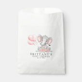 A Sweet Little Girl is on her Way Baby shower フェイバーバッグ (正面)
