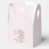 A Sweet Little Girl is on her Way Baby shower フェイバーボックス (オープン)