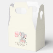 A Sweet Little Girl is on her Way Baby shower フェイバーボックス (オープン)