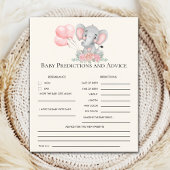 A Sweet Little Girl is on her Way Elephant