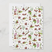 A Sweet Little Lady Ladybug  Find the GUEST BINGO  招待状 (裏面)