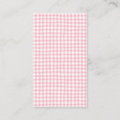 A Sweet Little One Baby Shower Enclosure Card エンクロージャーカード (裏面)