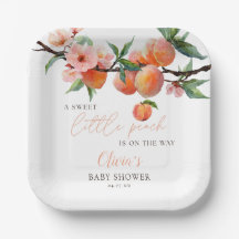 A Sweet Little Peach Baby Shower