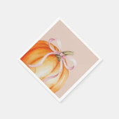 A Sweet Little Pumpkin is on the Way スタンダードカクテルナプキン (角)