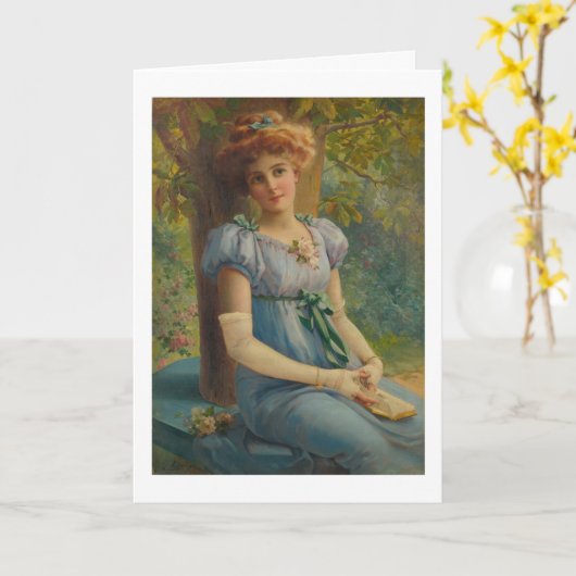A Sweet Sight by Emile Vernon Card カード (黄色い花)