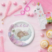 A Sweet Treat For Baby girl shower ペーパープレート (パーティー)