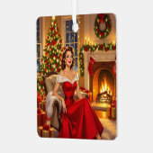 A Sweet Vintage Christmas  メタルオーナメント (正面左)