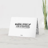 A Swimming Sea Turtle & Coloring Page Birthday カード (裏面)