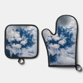 A swirl of clouds 鍋つかみ&鍋敷きセット (正面)