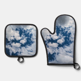 A swirl of clouds 鍋つかみ&鍋敷きセット