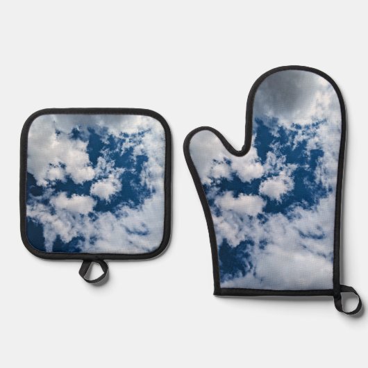 A swirl of clouds 鍋つかみ&鍋敷きセット (正面)