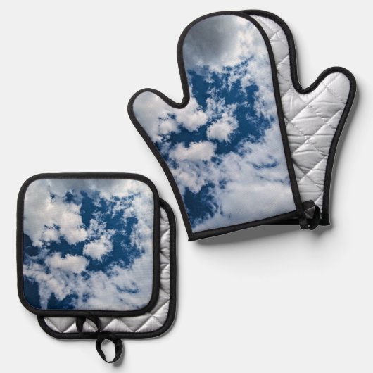 A swirl of clouds 鍋つかみ&鍋敷きセット (正面/裏面)