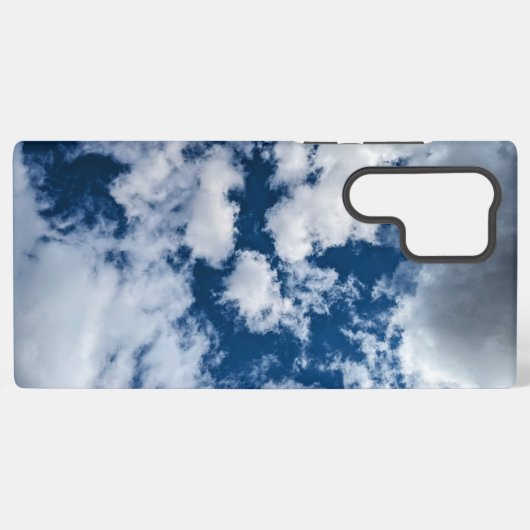 A swirl of clouds samsung galaxyケース (裏面横)