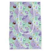 A swirl of sweetness in every sparkle! ミディアムペーパーバッグ (裏面)