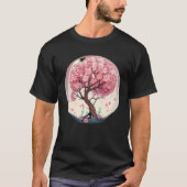 A Symbolic and Meaningful Pink Cherry Blossom Tree Tシャツ (正面)
