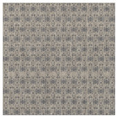 A symmetrical monochrome design featuring intricat ファブリック (クローズアップ)
