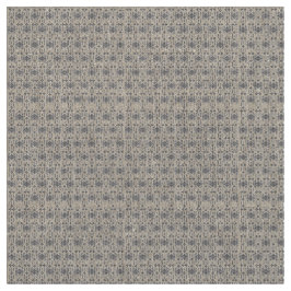 A symmetrical monochrome design featuring intricat ファブリック