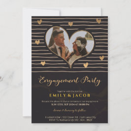 A Symphony of Love私たちの婚約お祝い 招待状