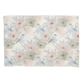 A symphony of song and petals pattern 枕カバー (正面)