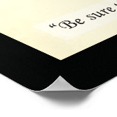 A.T.スティルによる骨障害基盤引用文 ポスター (角)