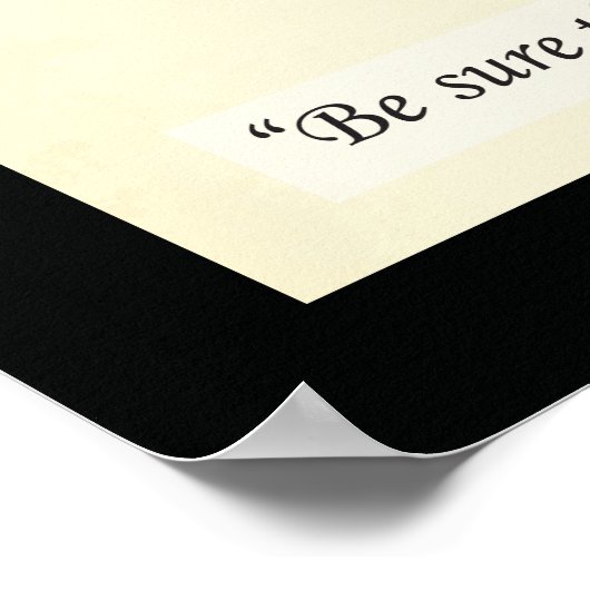 A.T.スティルによる骨障害基盤引用文 ポスター (角)