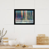 A.T.スティルによる骨障害宇宙引用文 ポスター (キッチン)