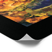 A.T.スティルによる骨障害自然法則引用文 ポスター (角)