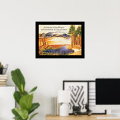 A.T.スティルによる骨障害自然法則引用文 ポスター (ホームオフィス)