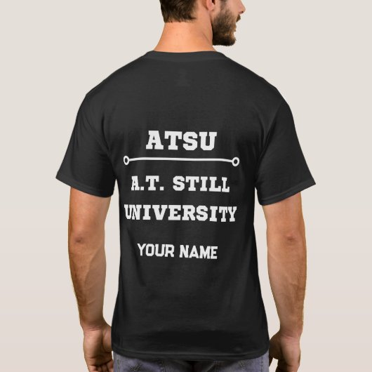 A.T. Still University ATU Tシャツ (裏面)