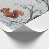 A Tale Between Branches and Snowflakes ラッピングペーパー (角)