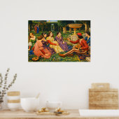 A Tale from the Decameron by Waterhouse ポスター (キッチン)