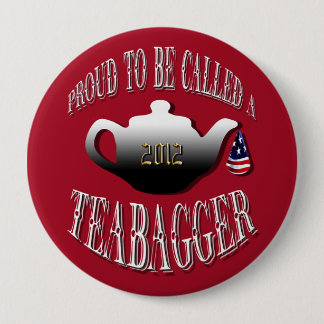 "A TEABAGGER "呼ばれること誇りを持った 缶バッジ
