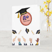 A+ Teacher Appreciation Card  カード (黄色い花)