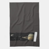 A Tear in宇宙 – 土星銀河系エレガント- Rip Kitc キッチンタオル (縦)