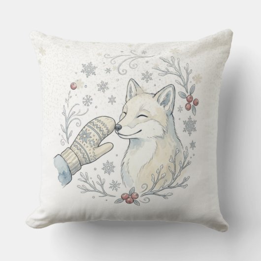 A Tender Winter Boop クッション (正面)